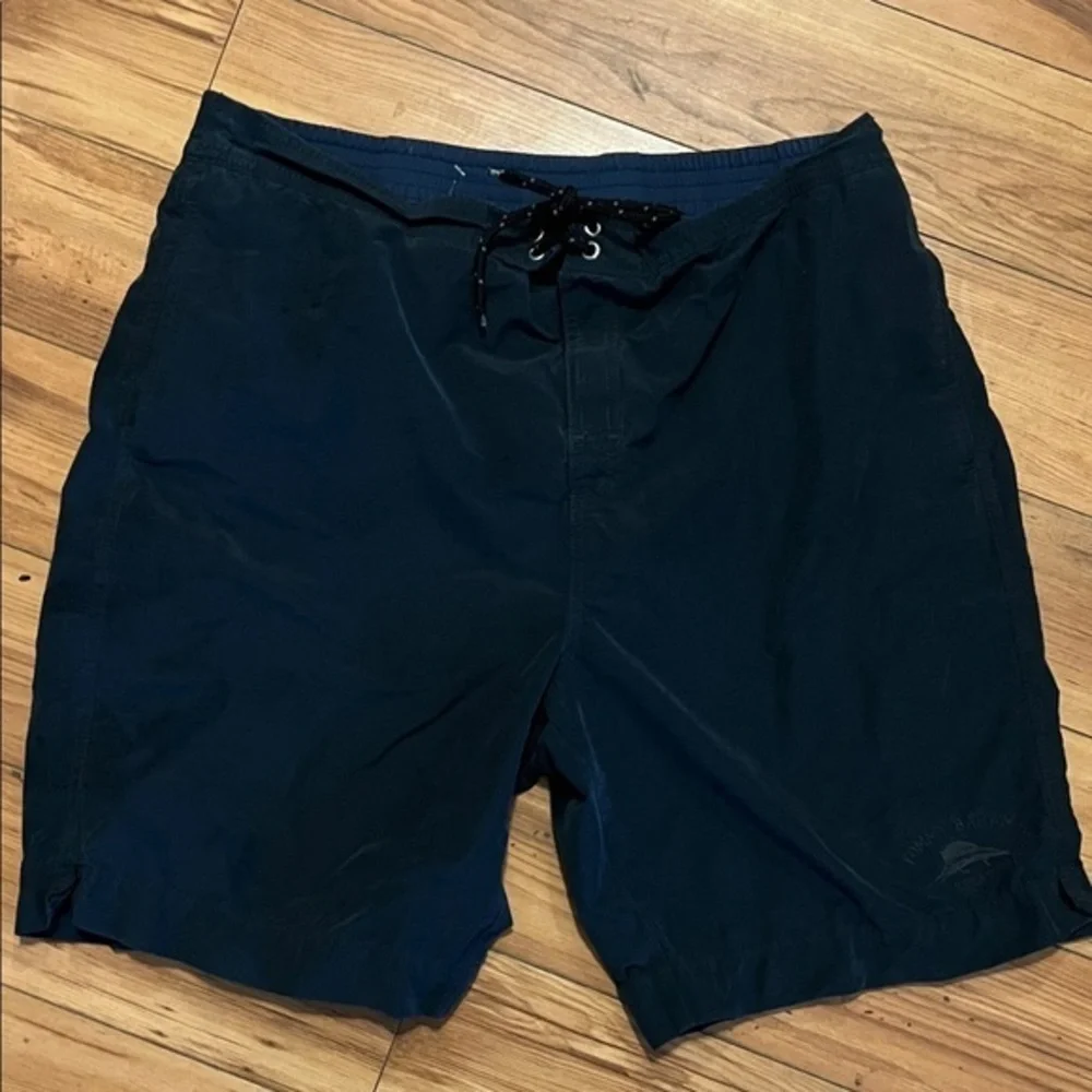 Tommy Bahama Men's Navy Blue Swim Shorts Trunks